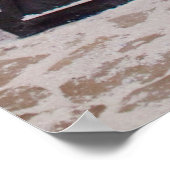 Kerstaffelkamer met kerstdeco poster (Hoek)