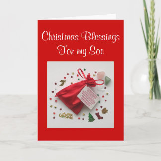 Kerstagebak voor mijn Kaart van Son Xmas