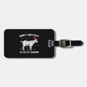 Kerstagebeitje — kerstmangebeitje bagagelabel