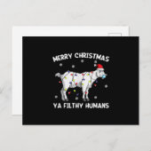 Kerstagebeitje — kerstmangebeitje feestdagenkaart (Voorkant / Achterkant)