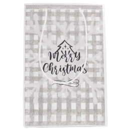 Kerstagebuffalo met cadeautas