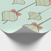 Kerstagedecoraties met omlooppapier cadeaupapier (Hoek)