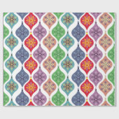 Kerstagedecoraties verlooppapier voor kerstversier cadeaupapier (Vlak)