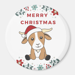 Kerstagedieren winterdieren Magnet Magneet
