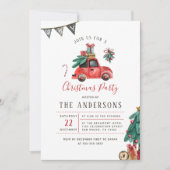 Kerstagefeestdag in de Rotische Waterverf Kaart (Voorkant)