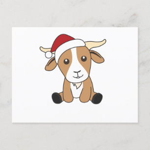 Kerstagegeiten winterdieren briefkaart