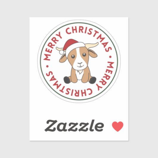 Kerstagegeiten Winterdieren Sticker (Vel)