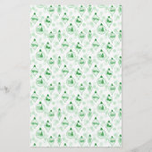 Kerstaille in het groen. (Voorkant)