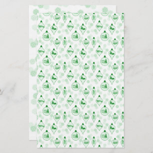 Kerstaille in het groen.