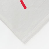 Kerstaire kerstboom voor fijne kerst fleece deken (Hoek)