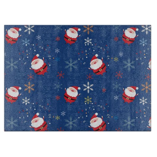 Kerstaire snijraad/Kerstman Snijplank (Voorkant)