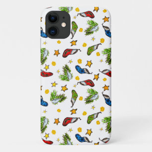 Kerstairpatroon ornamie iPhone 11 hoesje