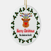 Kerstairrenkeramische decoratie (Rechts)