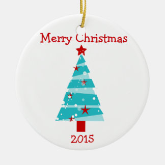 Kerstairversiering 2015 keramisch ornament