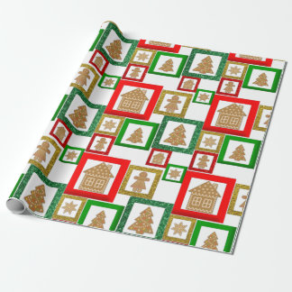 Kerstakebrood Cadeaupapier