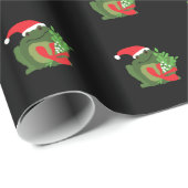 Kerstakelpapier met tussenpozen cadeaupapier (Rol Hoek)