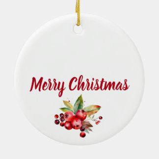 Kerstakeramische versiering keramisch ornament