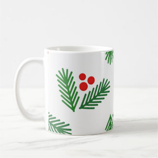 Kerstakerbessen Koffiemok