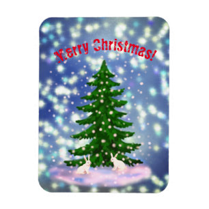 Kerstakerbruine knollen spruce Magnet Magneet
