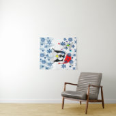 Kerstakerpinguïn Wandkleed (In Situ (horizontaal))