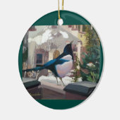 Kerstakerversiering Keramisch Ornament (Links)