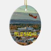 Kerstakerversiering van Madrid Keramisch Ornament (Rechts)