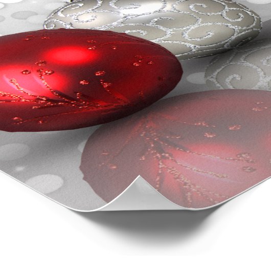 Kerstakerversieringen in het Midden-Oosten - Poste Poster (Hoek)