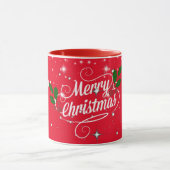 Kerstakervormig ontwerp mok (Midden)