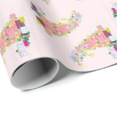 Kerstakerwerkpapier voor fijne kerst cadeaupapier (Rol Hoek)