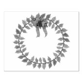 Kerstakkamp Rubberstempel (Afrduk)