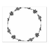 Kerstakkamp Rubberstempel (Afrduk)