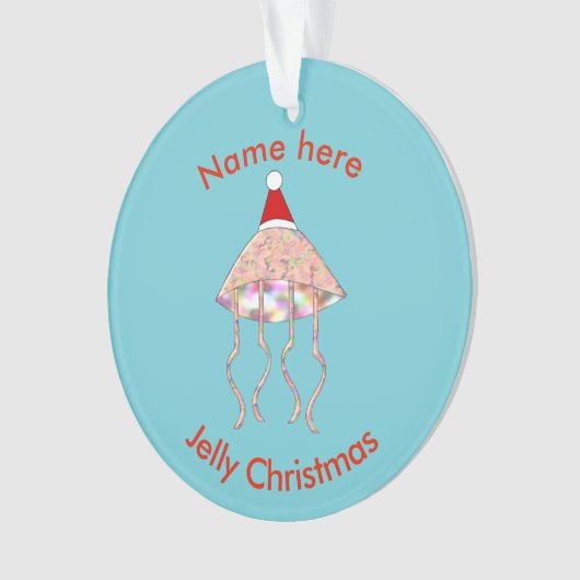 Kerstakwal Acrylversiering Ornament (voorkant)