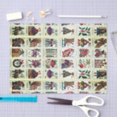 kerstalfabet tissuepapier (Craft)