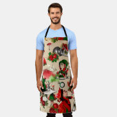 KerstAlice in Wonderland Schort (Gedragen)