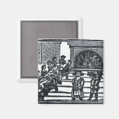 kerstamusement magneet (Voorkant / Achterkant)