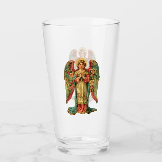 kerstangel glas (Voorkant)