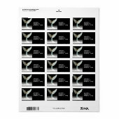 kerstangel-label etiket (Full Sheet)