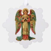 kerstangel ornament kaart (Achterkant)