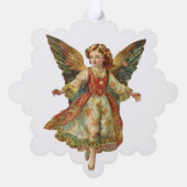 kerstangel ornament kaart (Achterkant)