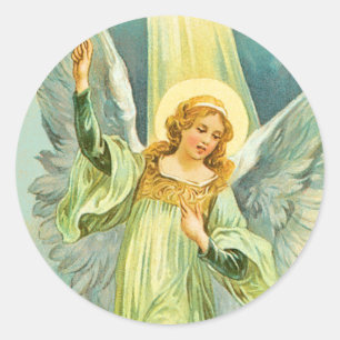 Kerstangel Sticker