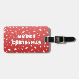 Kerstangels Bagagelabel