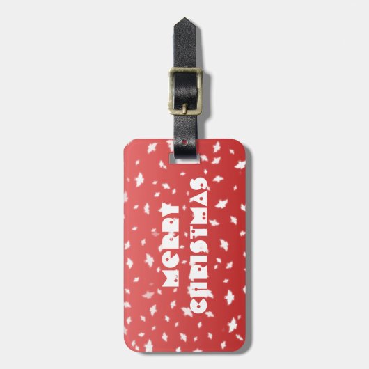 Kerstangels Bagagelabel (Voorkant verticaal)