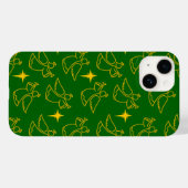 Kerstangels Case-Mate iPhone Case (Achterkant (horizontaal))