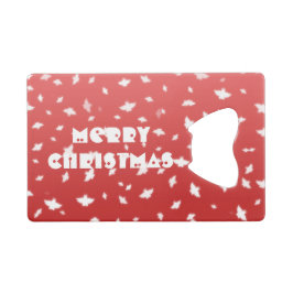 Kerstangels Kredietkaart Flessenopener