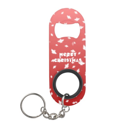 Kerstangels Mini Flessenopener (Voorkant)