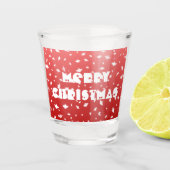Kerstangels Shot Glas (Voorkant)