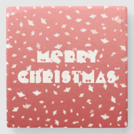 Kerstangels Stenen Onderzetter