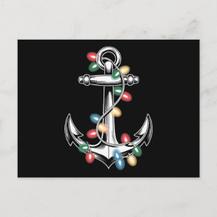 Kerstanker Xmas Lichtjes Nautilus Zeilen Feestdagenkaart
