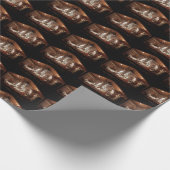 Kerstantieke Jezus Natitivity Manger Scene Cadeaupapier (Hoek)