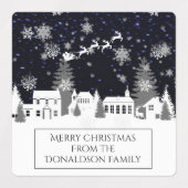 Kerstaonderlabels Labels (Design 1)